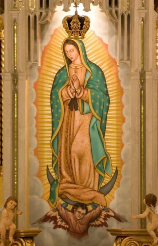 Image of Our Lady of Guadalupe, patroness of the Americas — Catholic Family Newsletter.